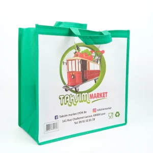 Dikişli Tela Çanta 498650