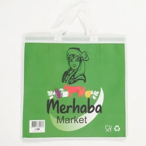 Alternative view of Dikişli Tela Çanta 449201