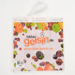 Alternative view of Dikişli Tela Çanta 499124