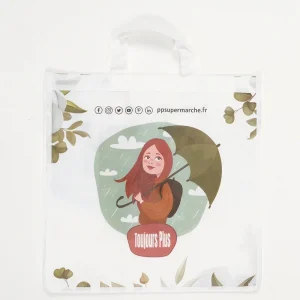 Alternative view of Dikişli Tela Çanta 492119