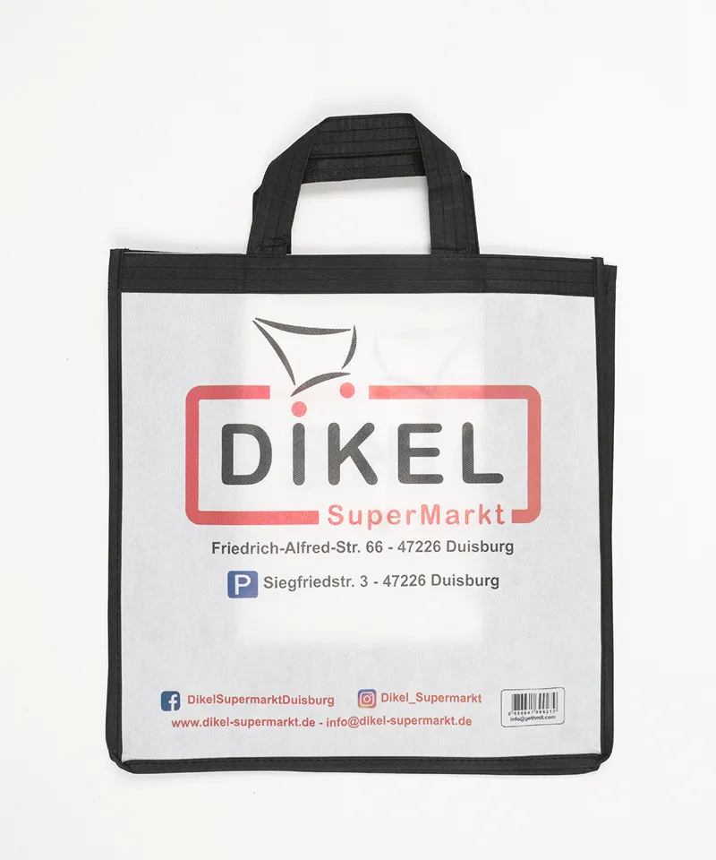 Dikişli Tela Çanta 411778 - Görsel 2