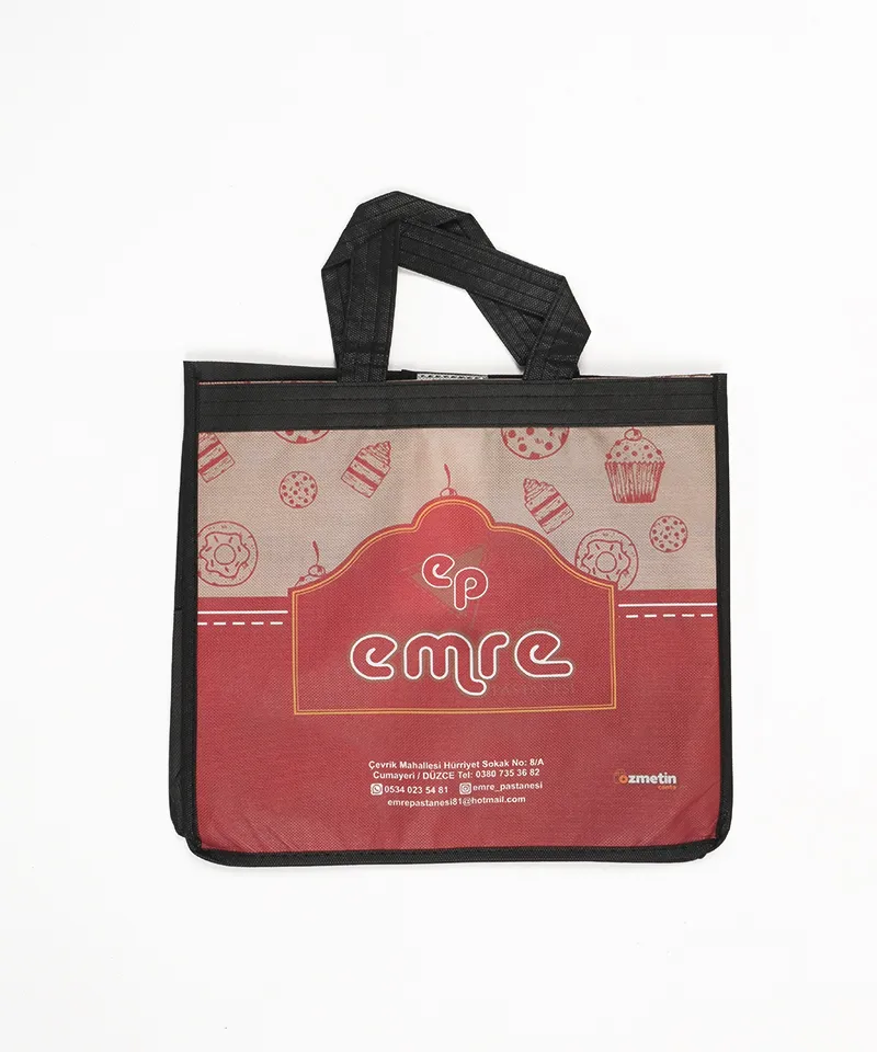 Dikişli Tela Çanta 410904 - Görsel 2