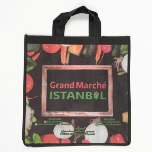 Alternative view of Dikişli Tela Çanta 496032