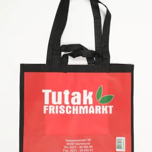 Alternative view of Dikişli Tela Çanta 406932