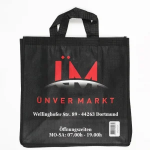 Alternative view of Dikişli Tela Çanta 408960