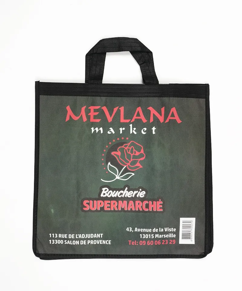 Dikişli Tela Çanta 407520 - Görsel 2